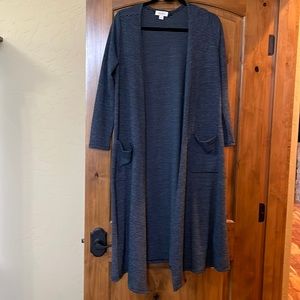 LulaRoe Sarah duster . Never washed . Like new